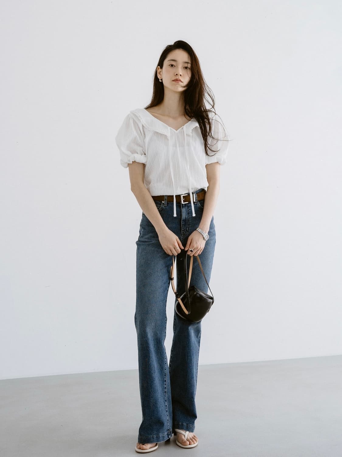(새상품) Salthe 스앨더 빈티지 레이스 블라우스 상품이미지4