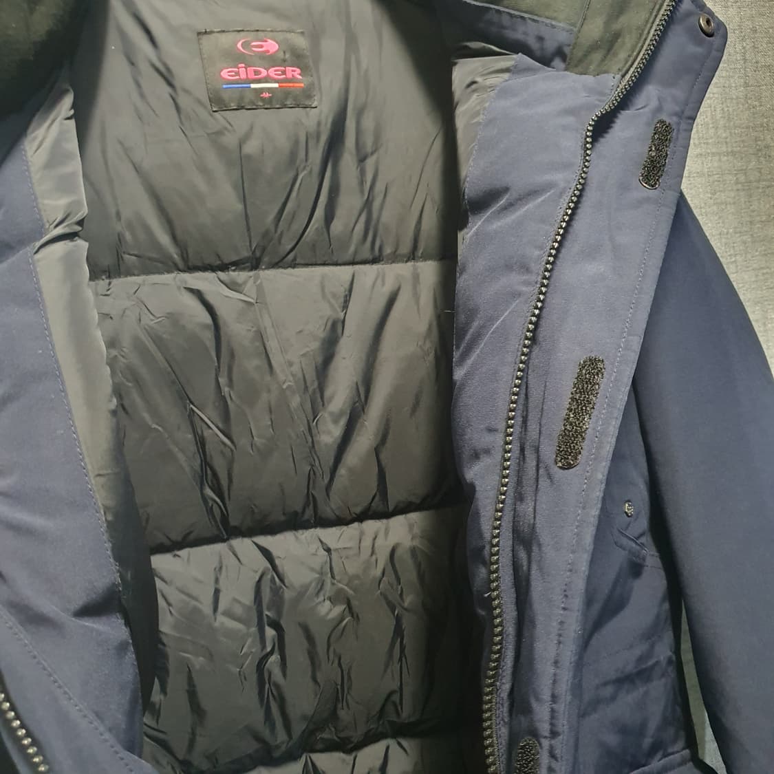 아이더 남성 700필파워 사파리 덕다운 패딩  상품이미지7