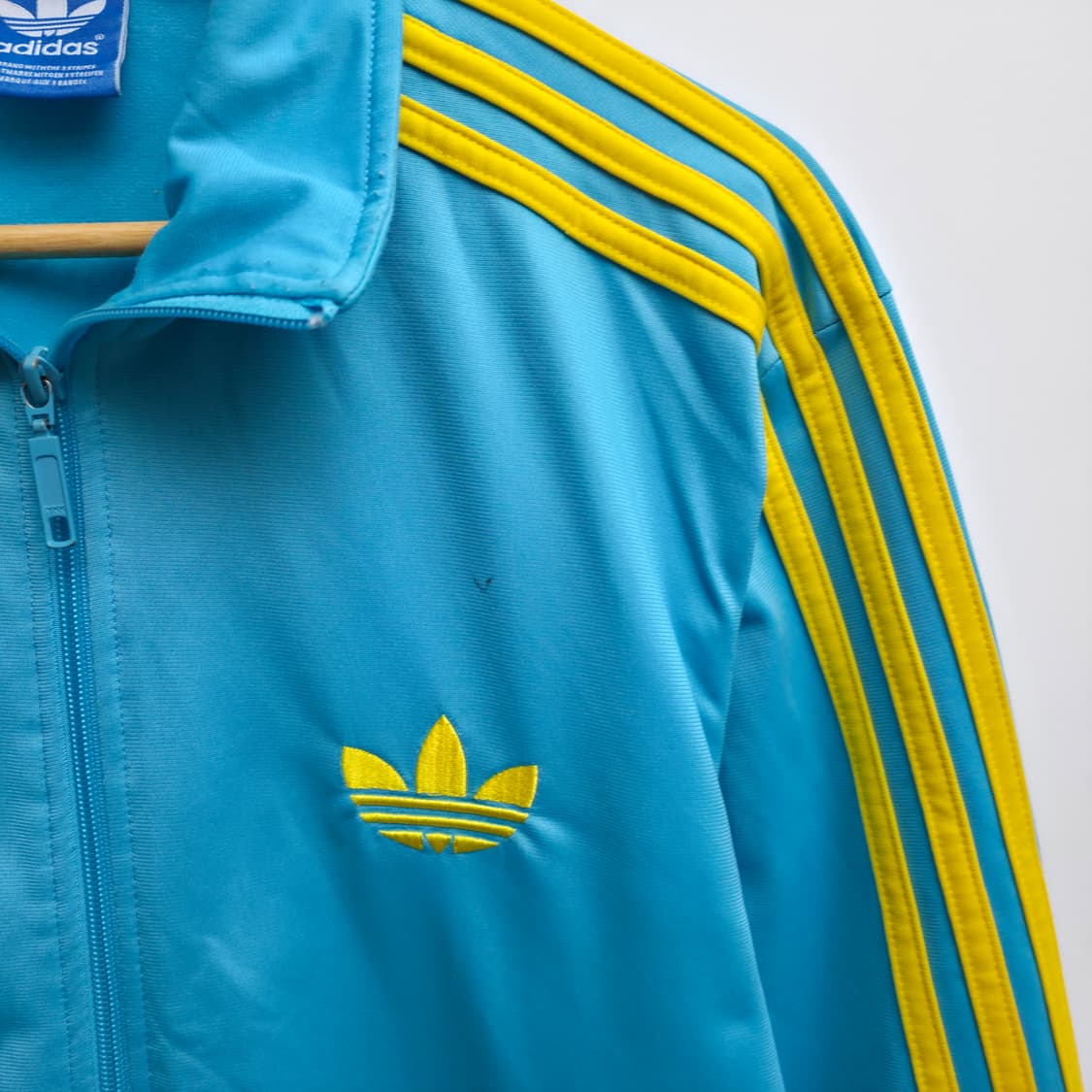 [S] 아디다스 파이어버드 스카이블루 져지 상품이미지4