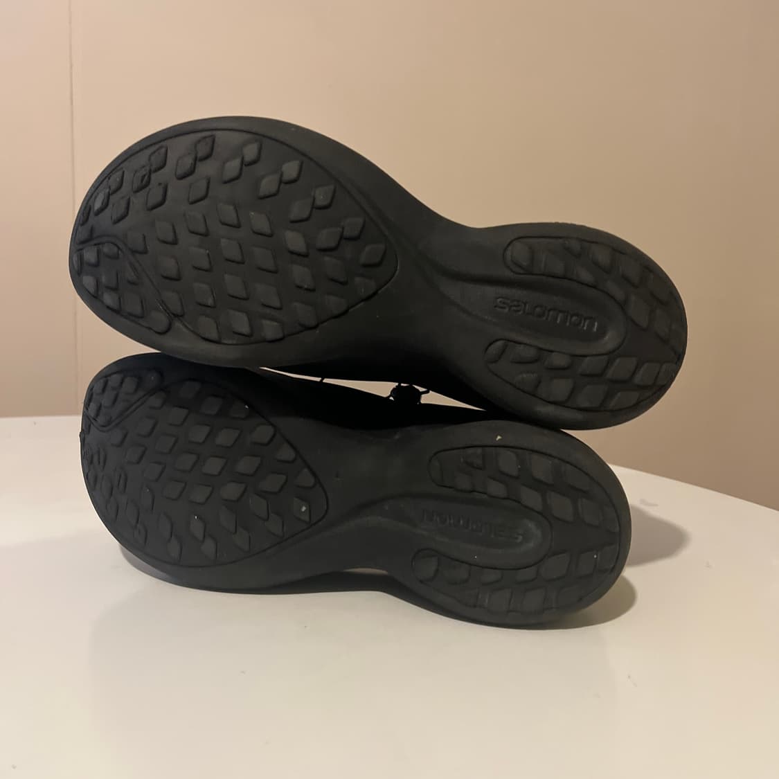 (w) 살로몬 x 꼼데가르송 센스 필 플랫폼 블랙 상품이미지4