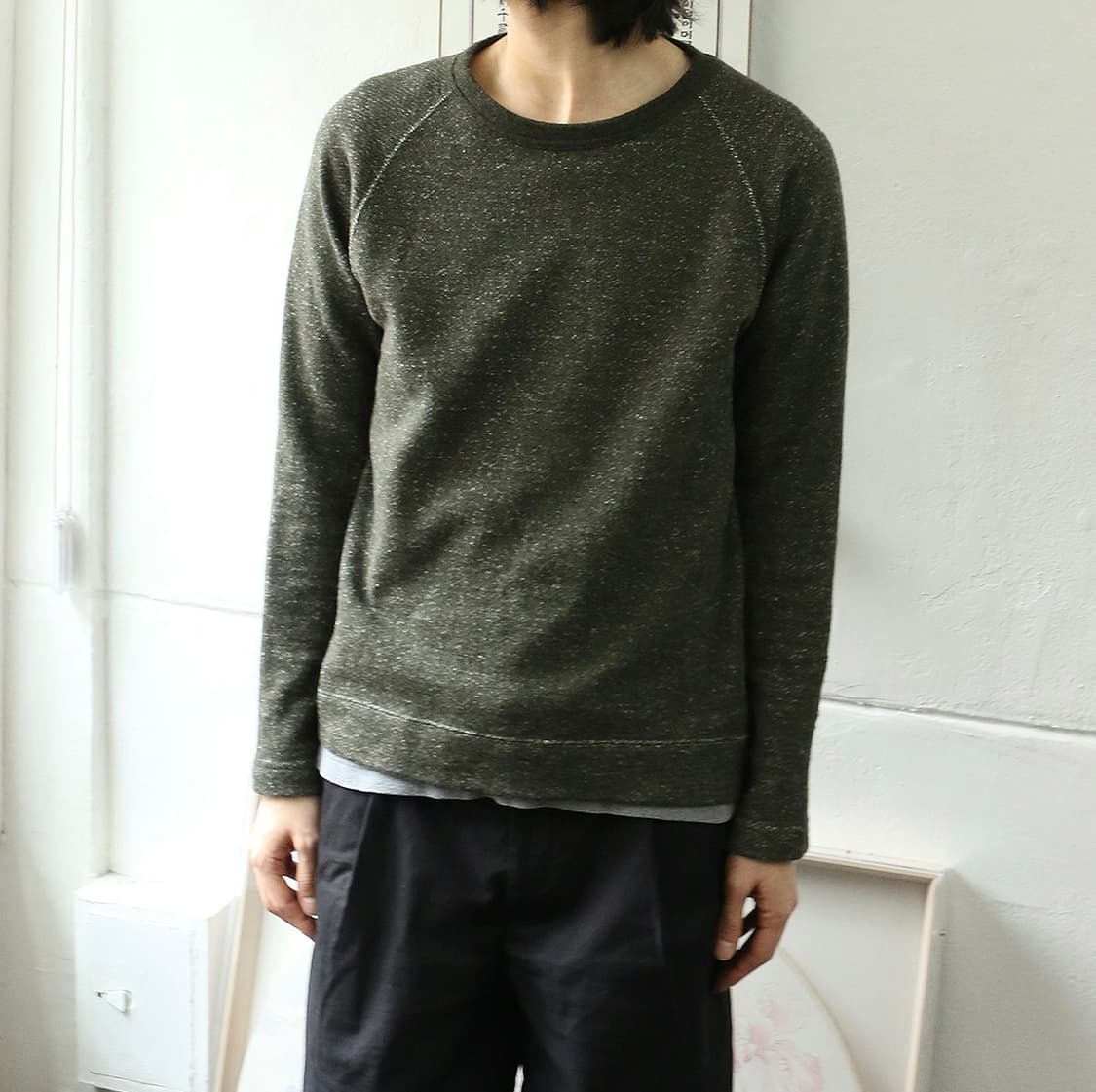 MHL 그린 울 니트  상품이미지1