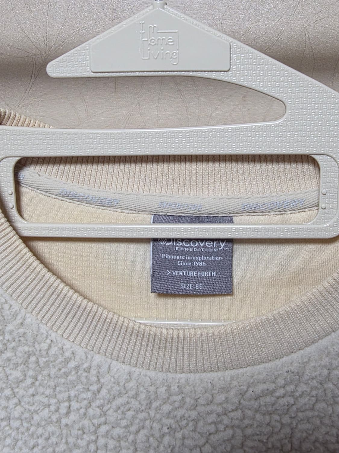 디스커버리 맨투맨 뽀글이 95 상품이미지2