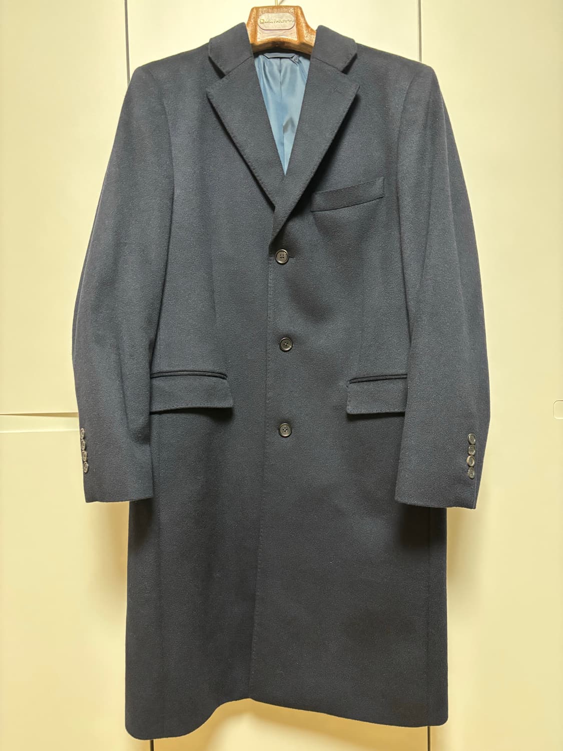 브룩스브라더스 네이비 캐시미어코트 상품이미지1