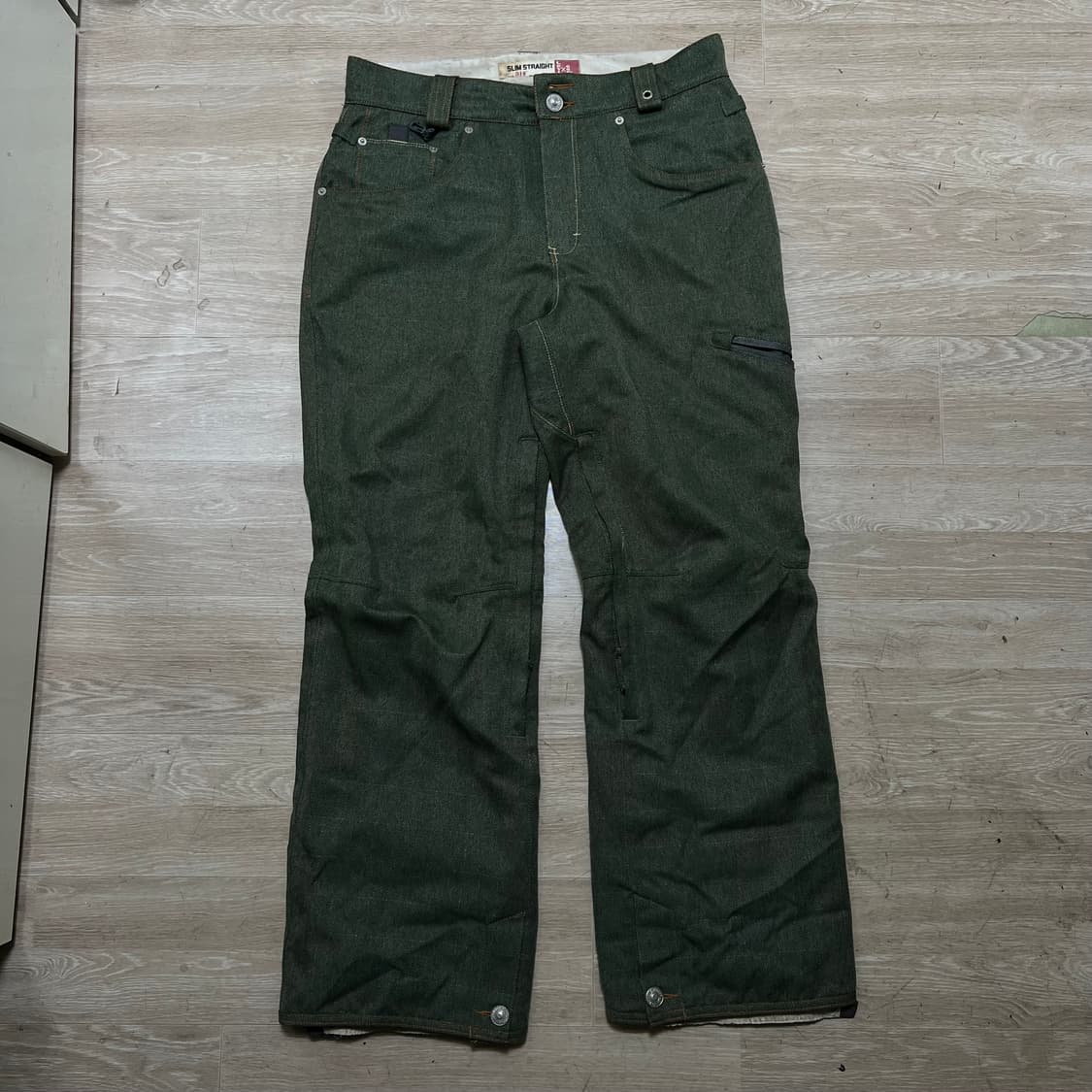 리바이스 514 스키복 보드복 헤링본 스키바지 [카키] 34 상품이미지1