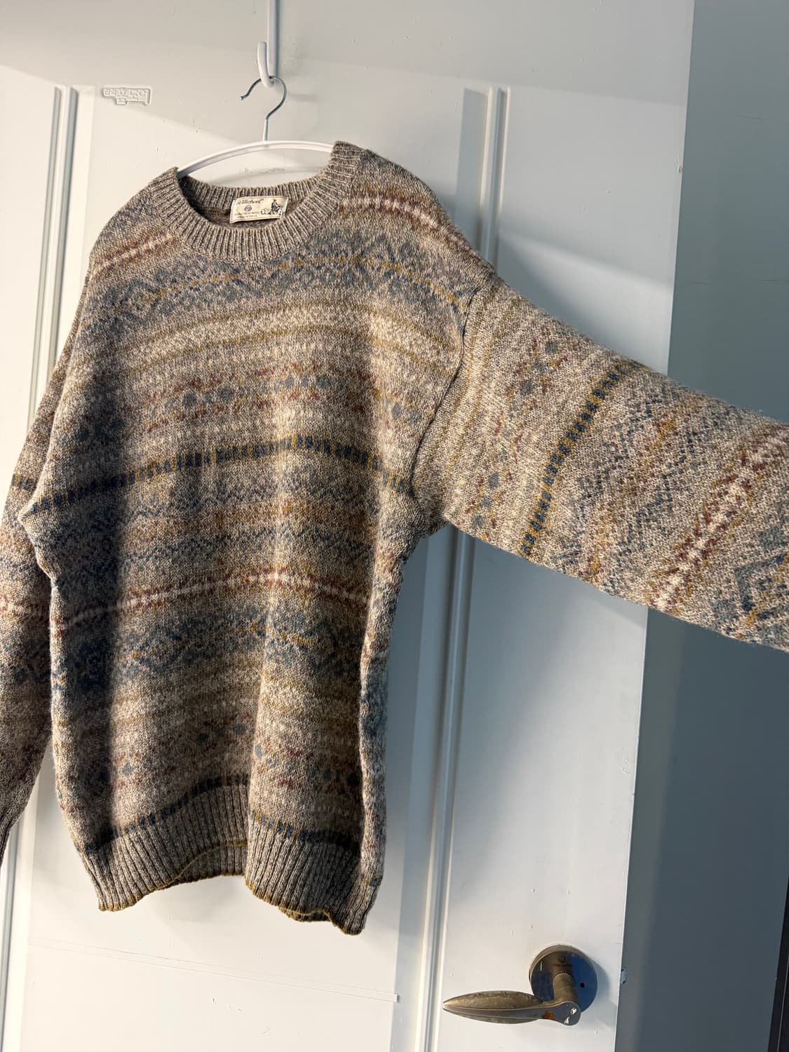 빈티지 노르딕 그레놀라코어 스웨터 상품이미지5