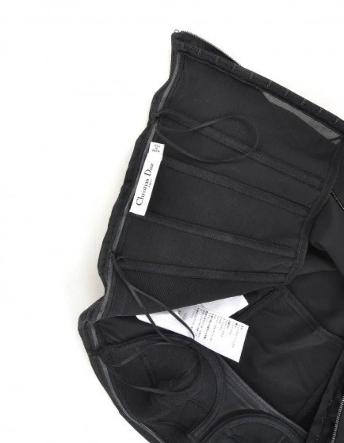 디올 블랙 뷔스티에 탑 38사이즈 상품이미지3