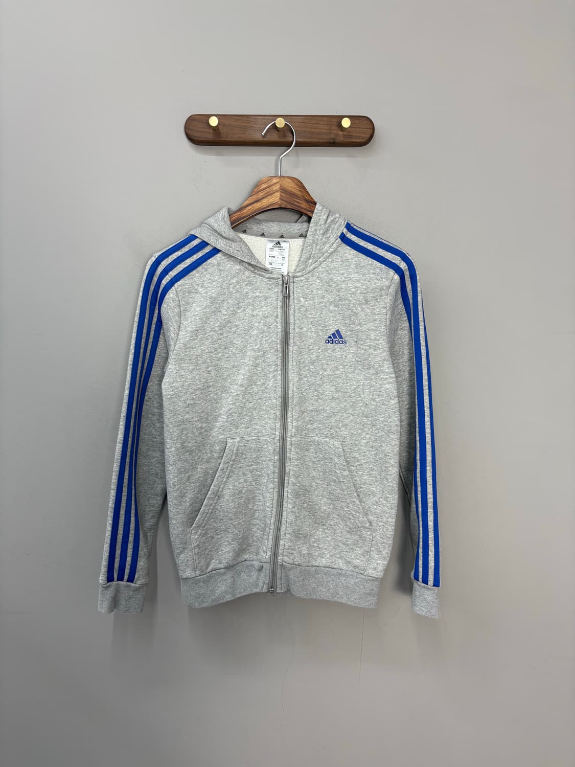 아디다스 에센셜 스트라이프 후드집업 A2448 상품이미지2