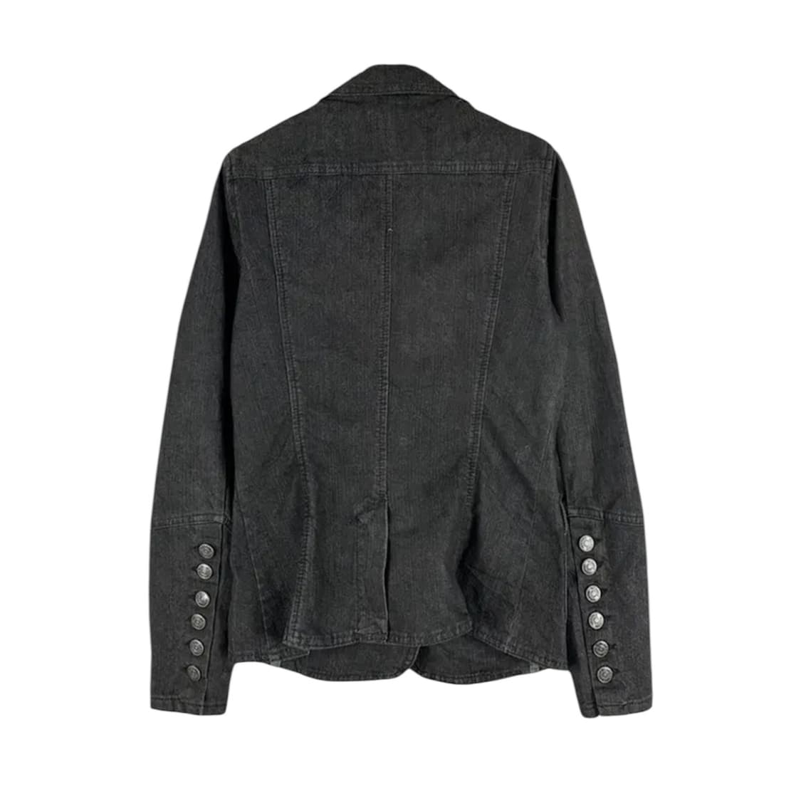 Black Trench Denim Jacket 상품이미지5
