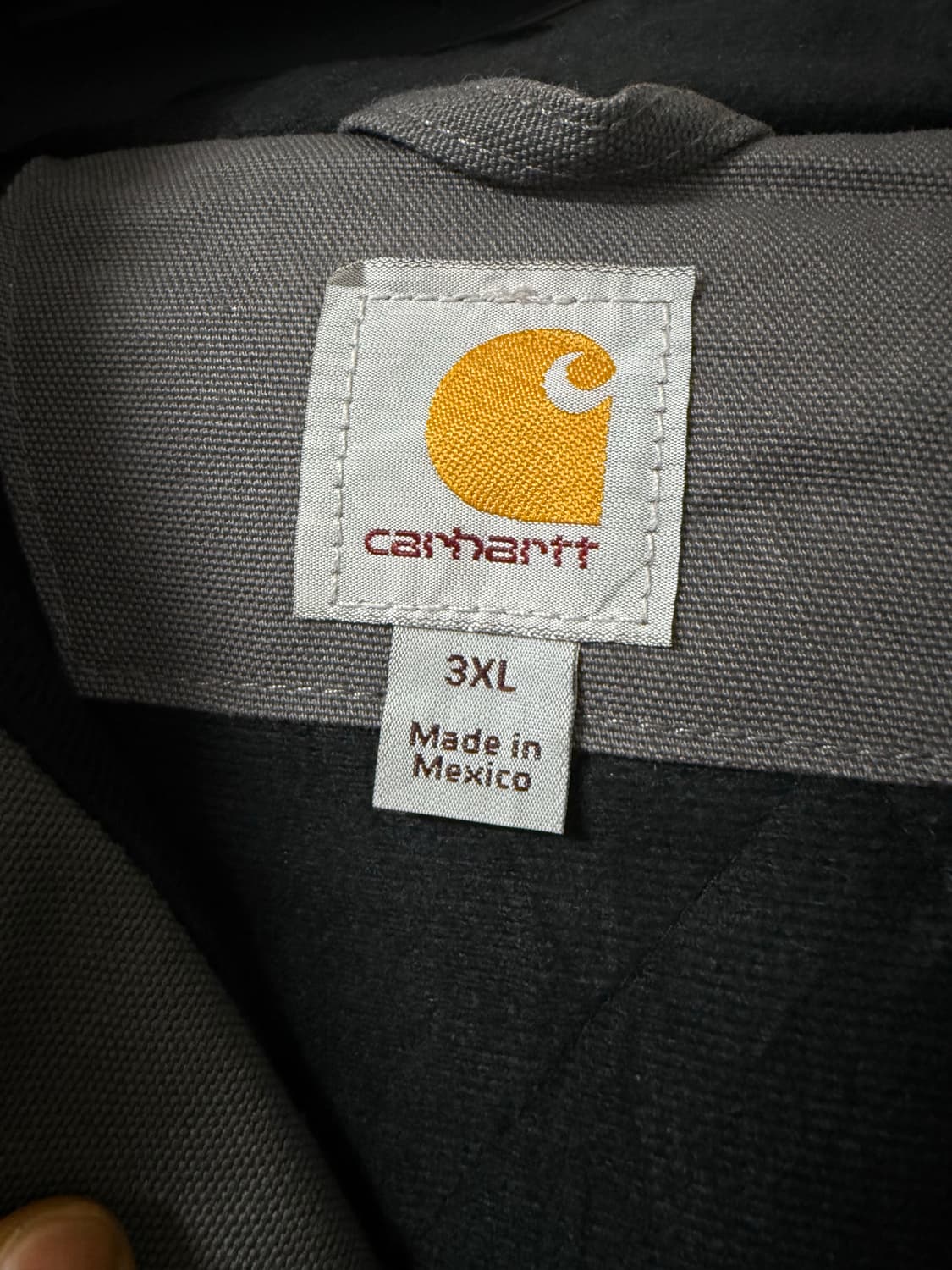 칼하트 본 커스텀 워크 후드 오버핏 봄버자켓 상품이미지7