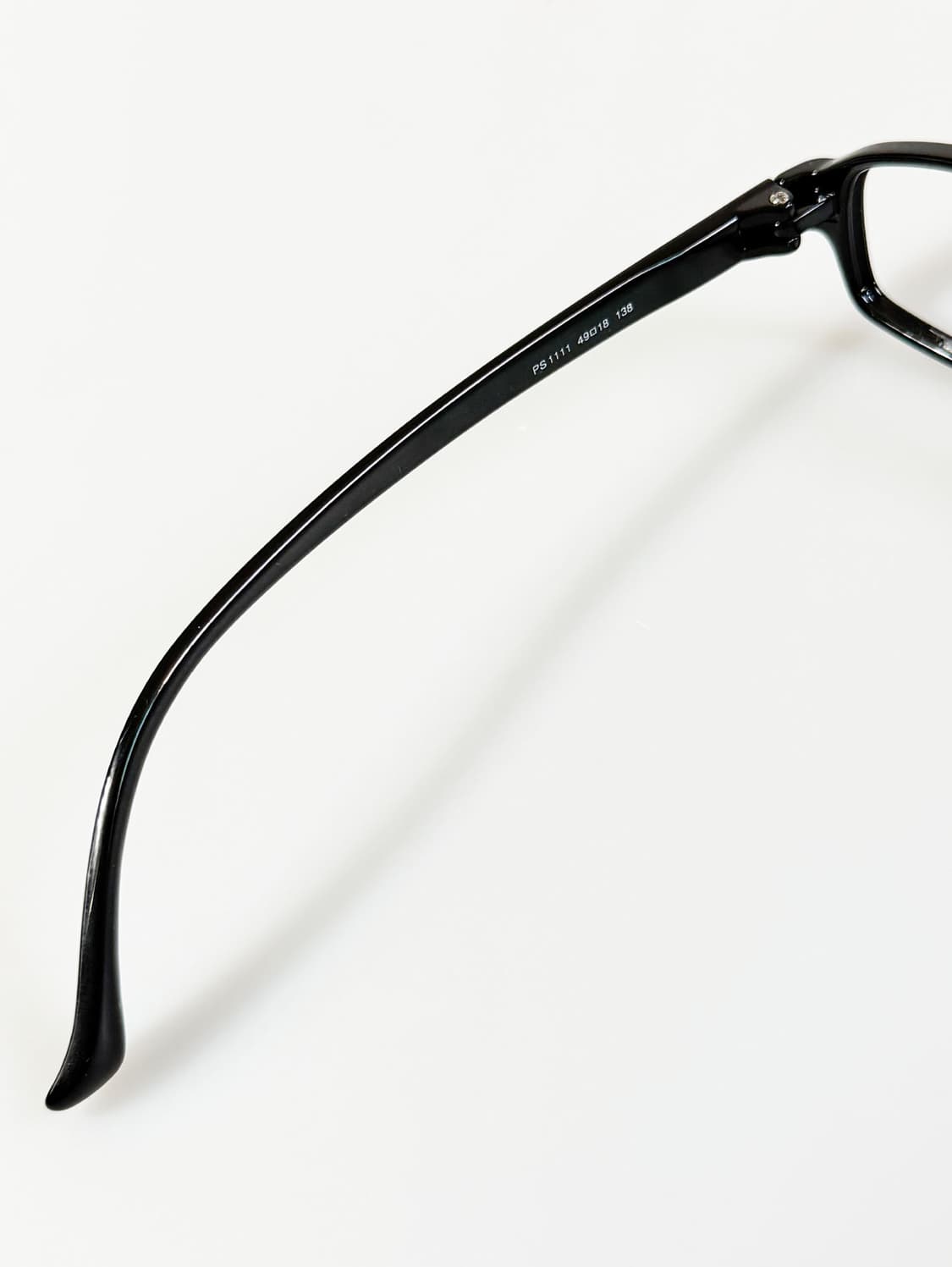 POLY SWISS 블랙 스퀘어 뿔테 빈티지 안경 상품이미지7