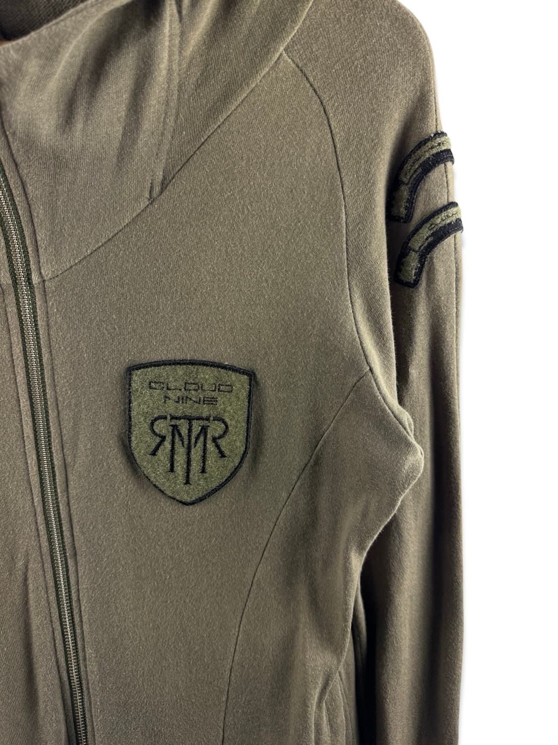 JPN 스컬패치 밀리터리 후드집업2705 상품이미지3