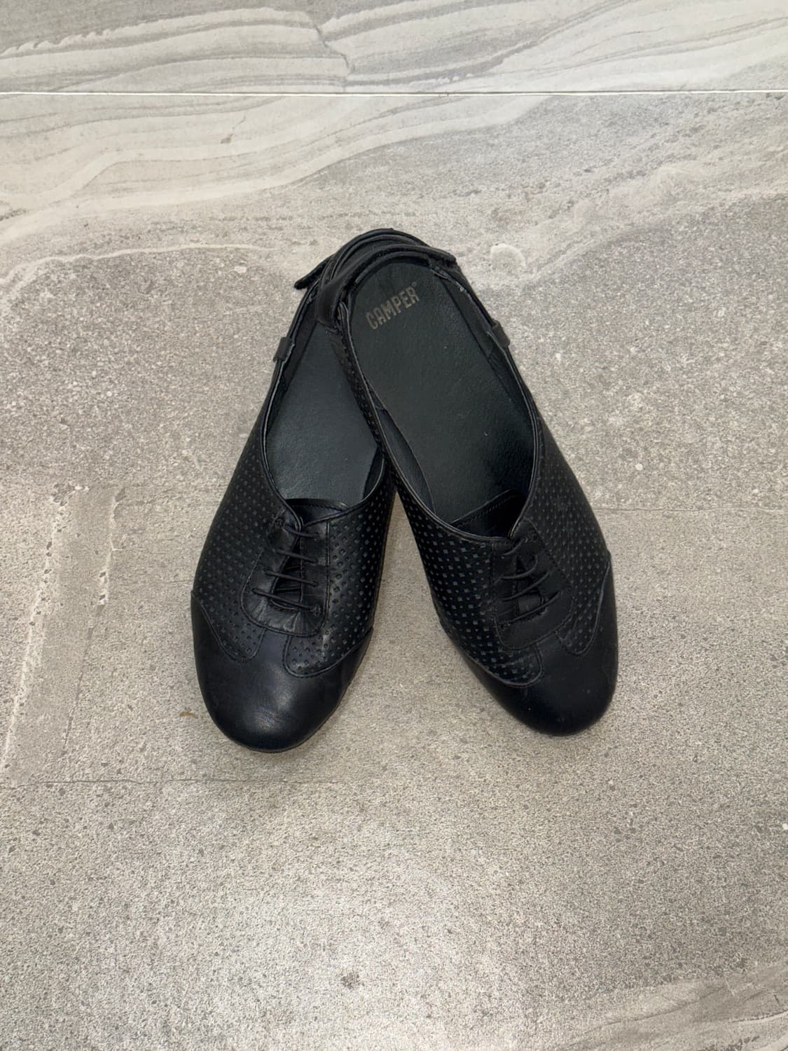 Camper micro black casual flat shoes 상품이미지3