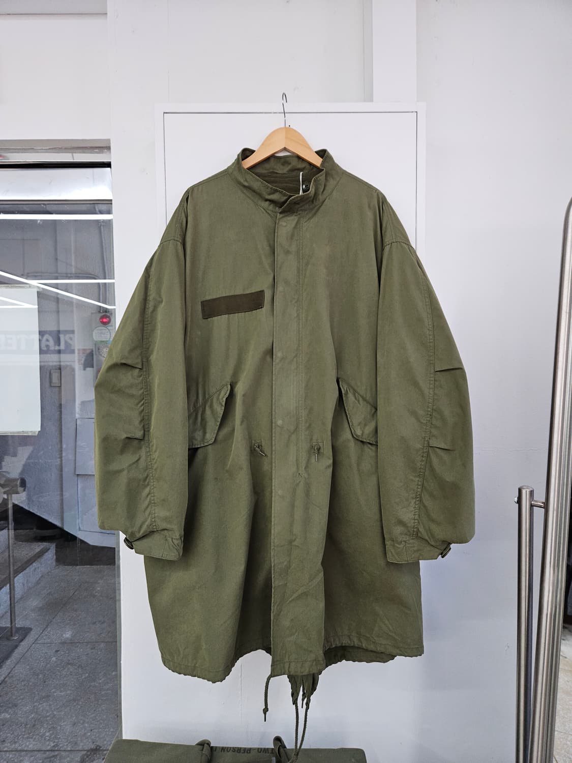 프릭스스토어 M65 피쉬테일 파카 L 올리브 개파카 상품이미지1