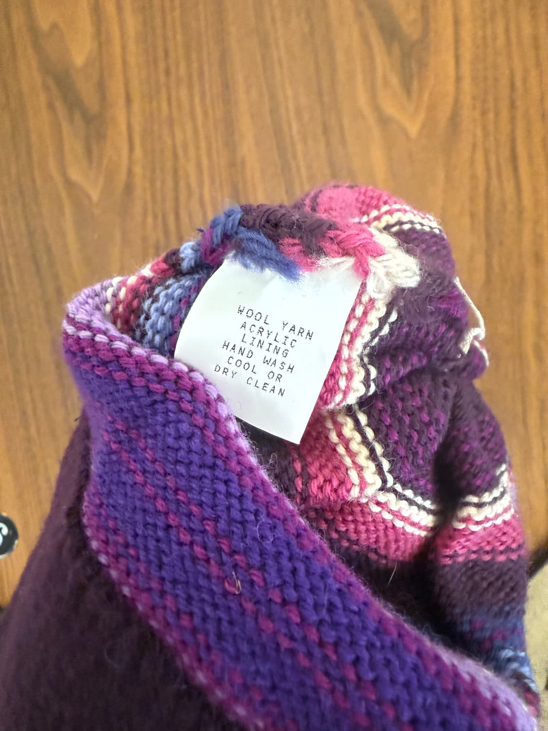 터틀 퍼 빈티지 스트라이프 비니 상품이미지2