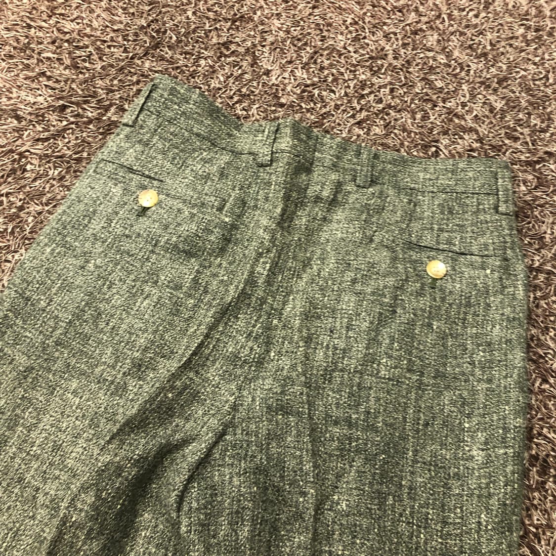 겐조 울 슬랙스 팬츠 상품이미지4