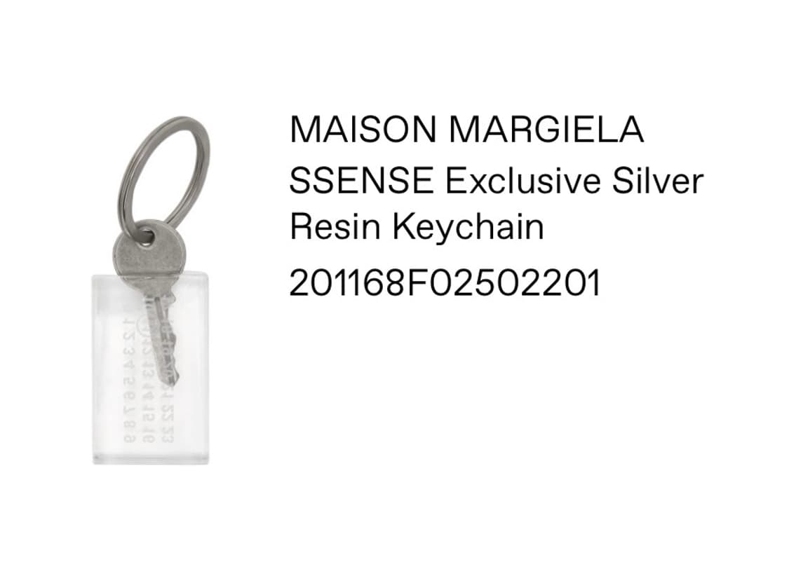 마르지엘라 에센스 익스클루시브 키링 상품이미지2