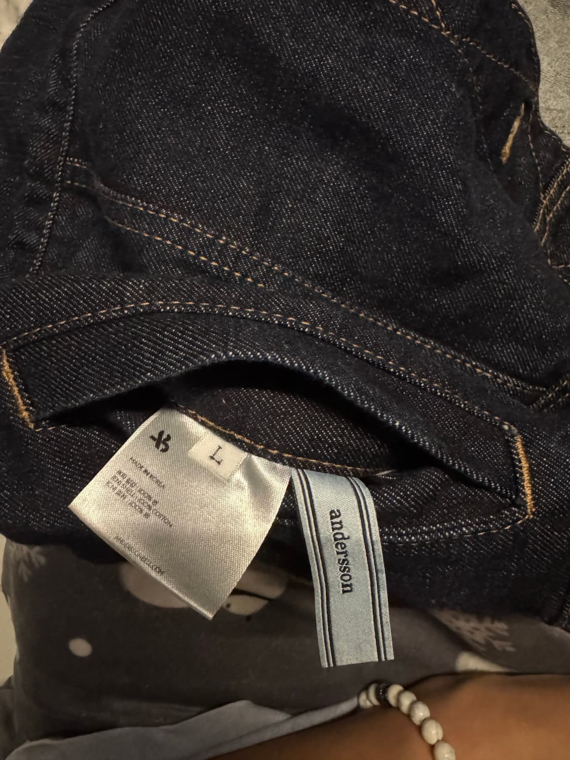 앤더슨벨 데님 초어자켓 상품이미지5