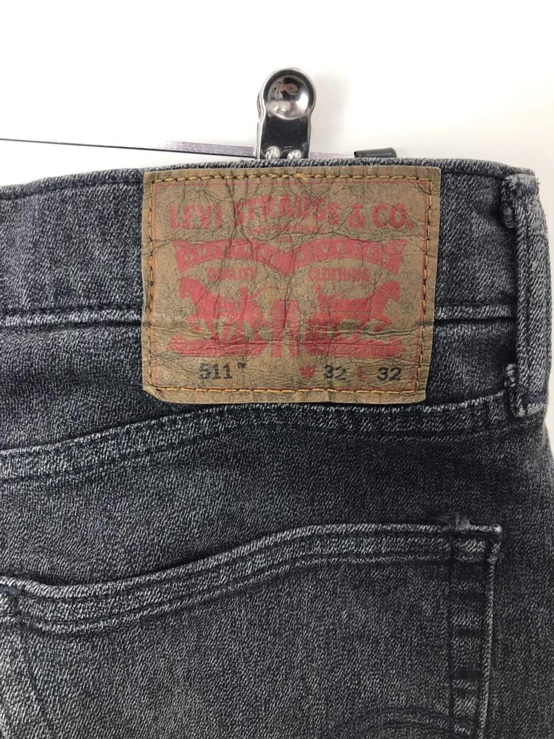 Levi’s 511 Slim Black Denim Pants 상품이미지7