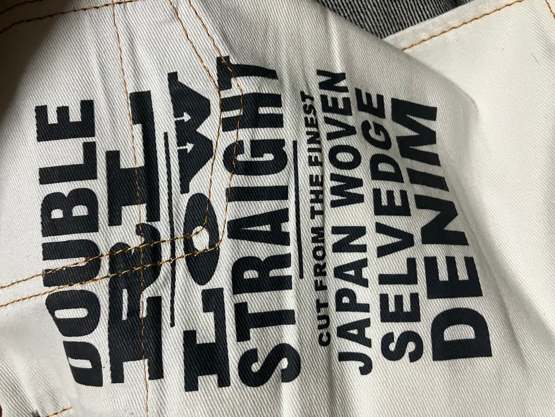 더블알엘 로우 데님 스트레이트 상품이미지4