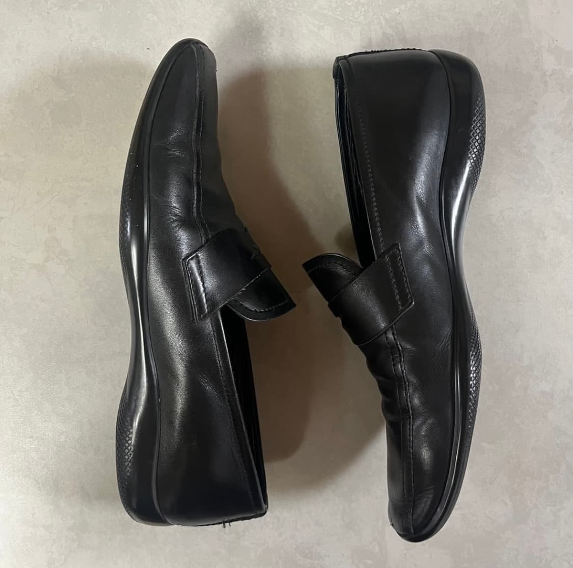 Prada Sports Square Toe Derby Shoes 상품이미지2