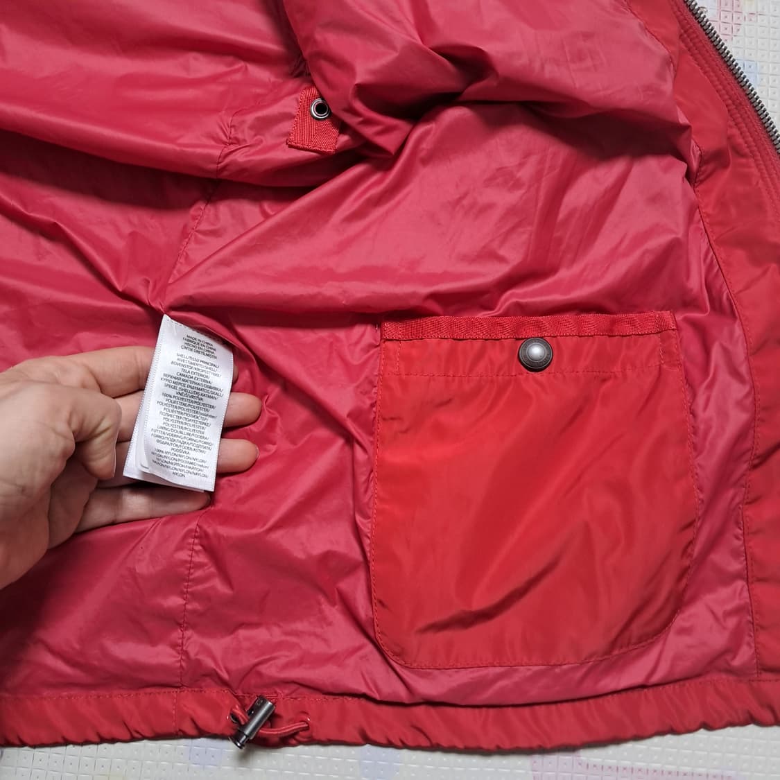 폴로 랄프로렌 후드 바람막이 점퍼 자켓S(약90~95)남녀공용 가능 상품이미지9