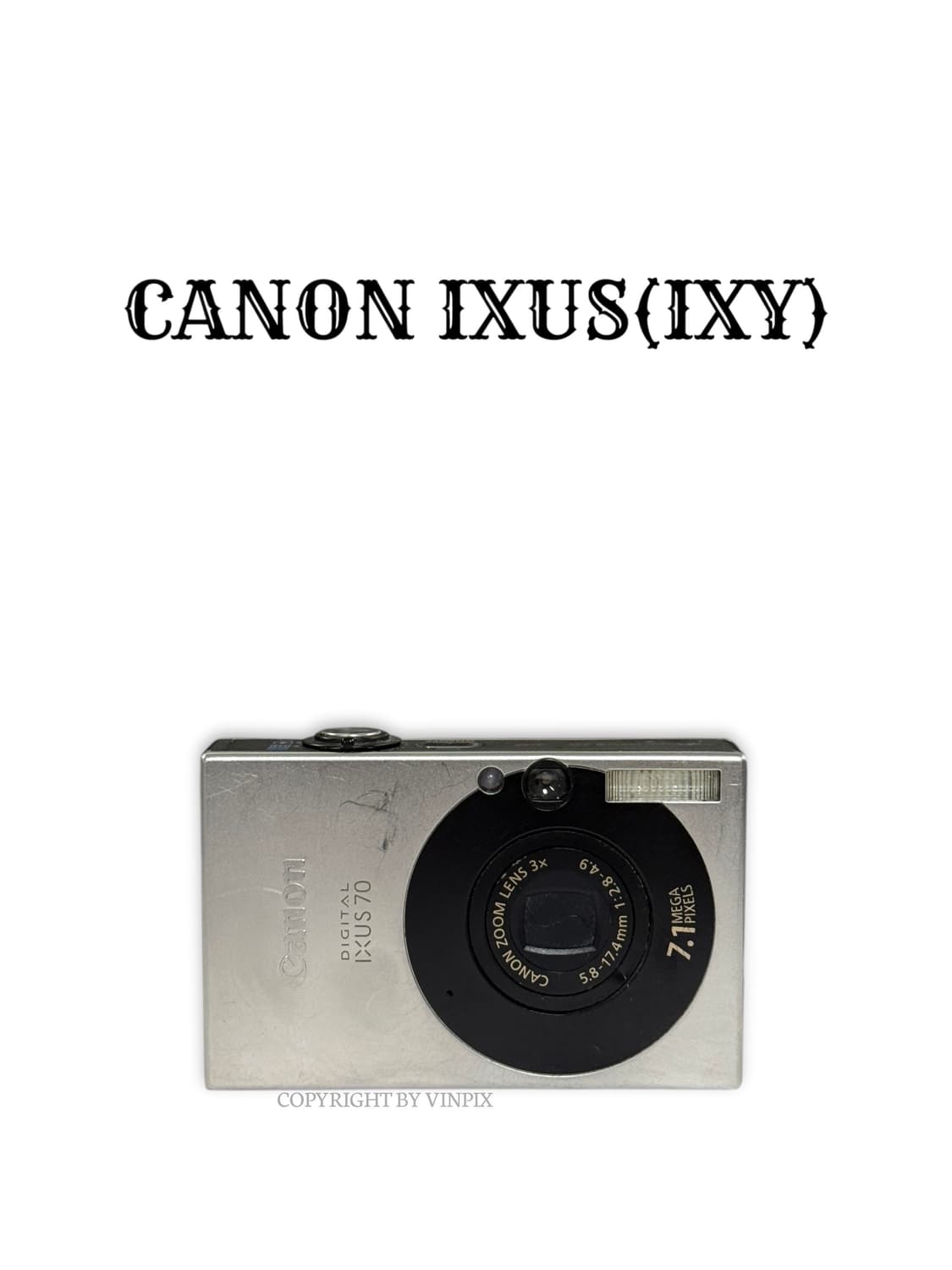 캐논 익서스 70(IXUS 70) ixy 10 빈티지 디지털 카메라 디카 상품이미지1