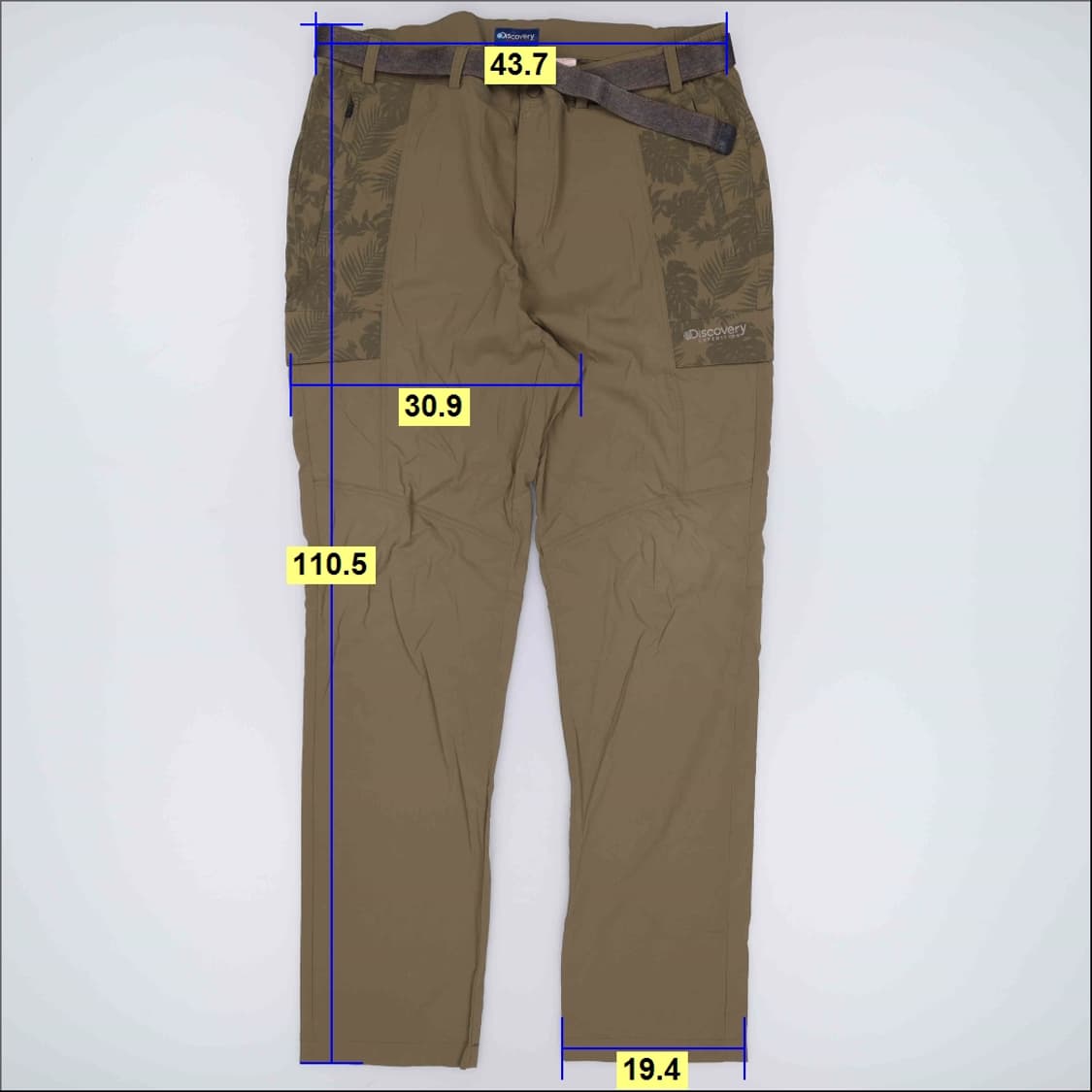 94 디스커버리 기능성 벨티드 바지 0227M 상품이미지4