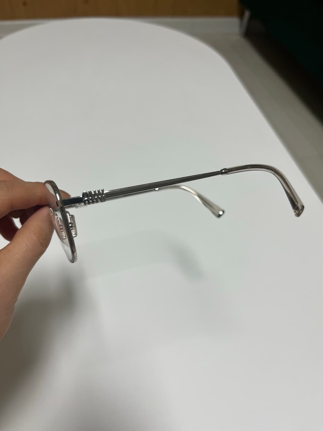 미우미우 실버테 안경 상품이미지7