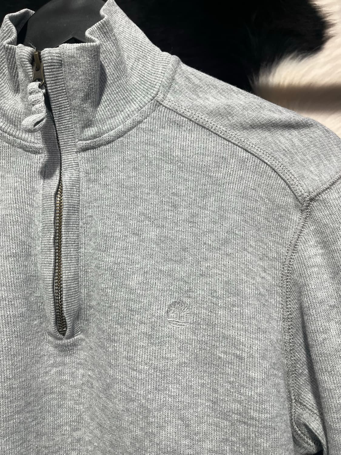 팀버랜드 그레이 하프집업 상품이미지3