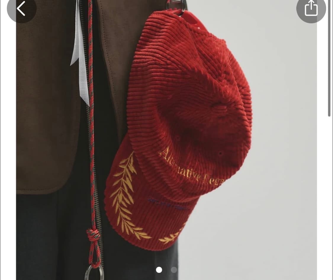 Bed j w ford 코듀로이 볼캡 상품이미지3