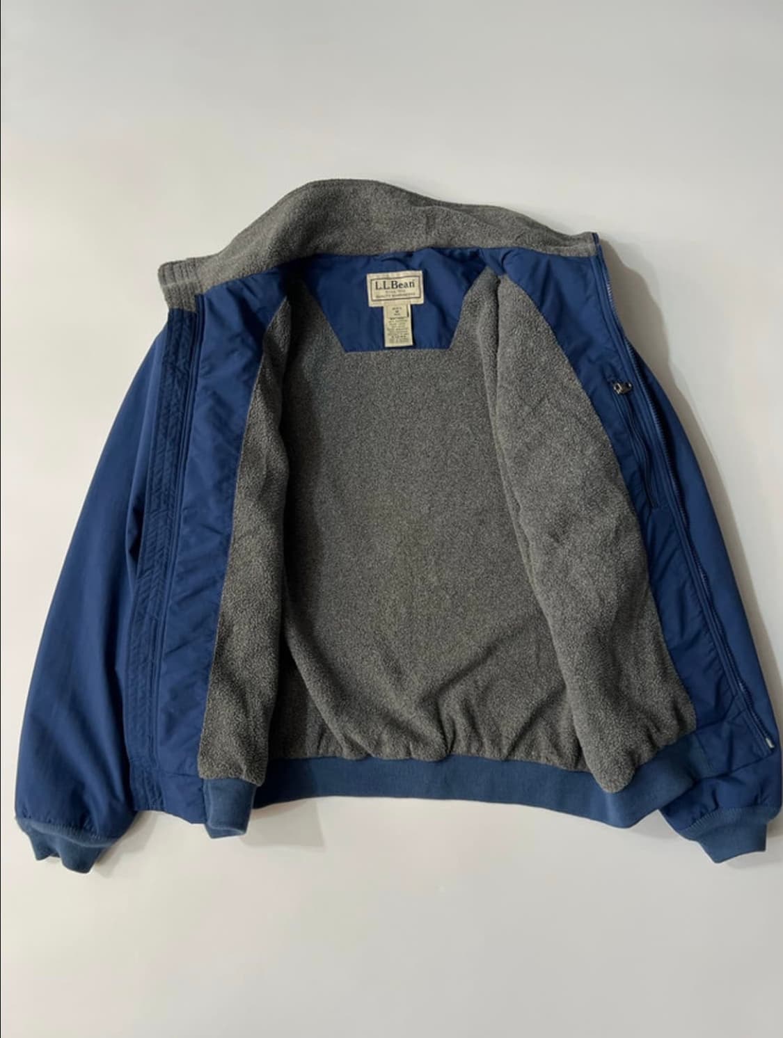 L.L.Bean Warm-up jacket blue 상품이미지8
