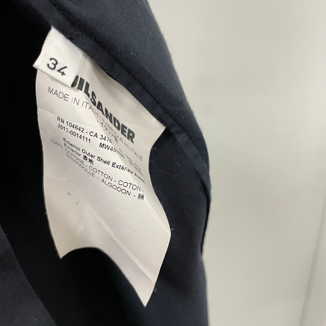 질샌더 블랙 원피스 34 상품이미지5