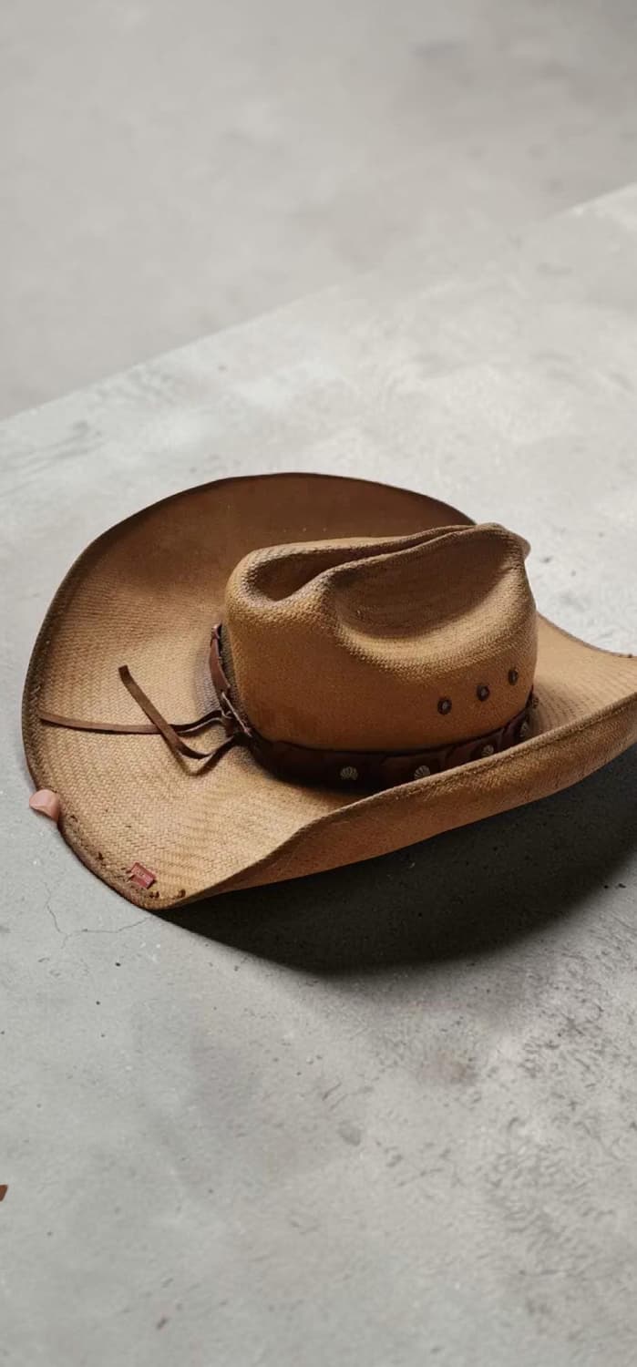 Terri Clark 빈티지 카우보이 모자 상품이미지4