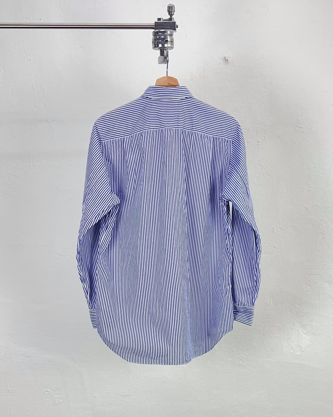 꼼데가르송 플레이 블랙 하트 와펜 스트라이프 셔츠 상품이미지6