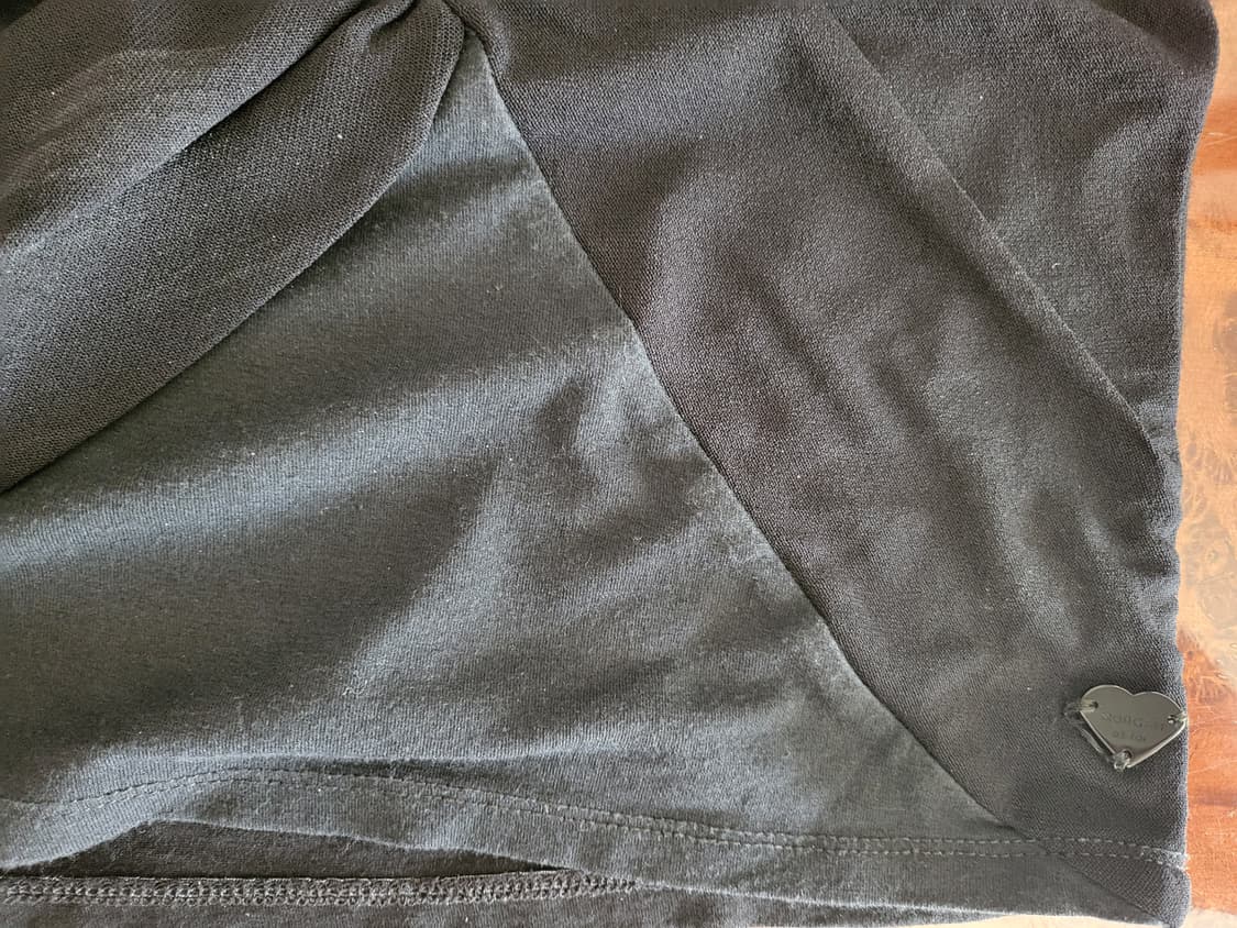 프랑스 수입 모르간 쉬폰 모달 탑 블랙 상품이미지8