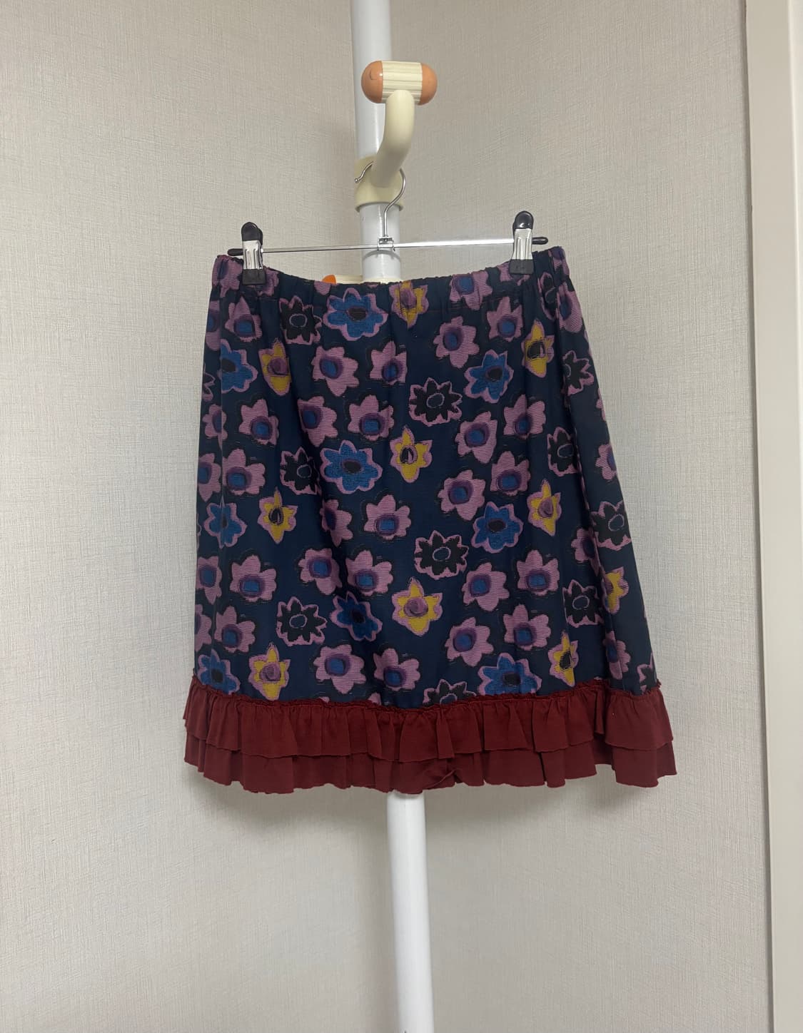 꼼데가르송 robe de chambre 플라워 꽃 스커트 상품이미지2