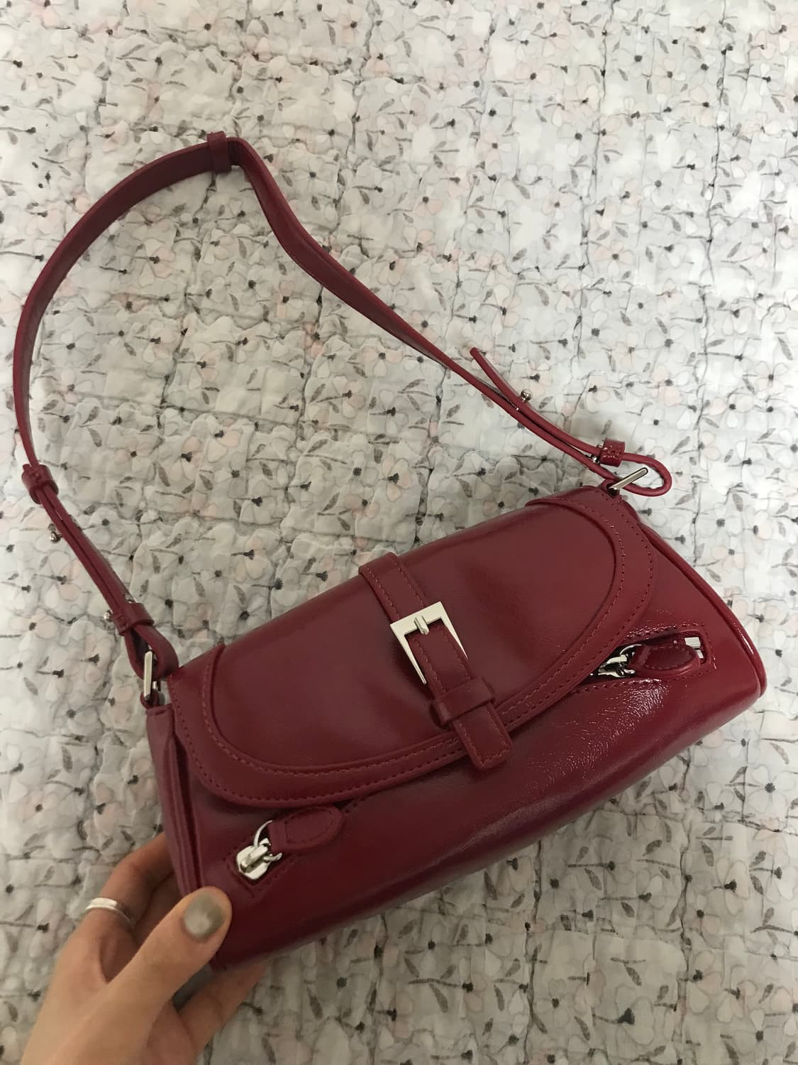 파인드카푸어 베키백 21 레드 (실착 1회) 상품이미지2