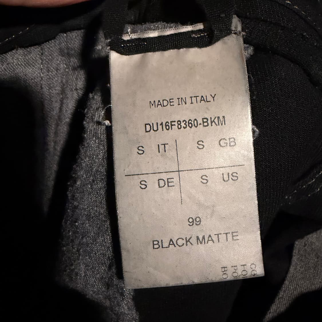 릭오웬스 에어컷 팬츠 상품이미지2