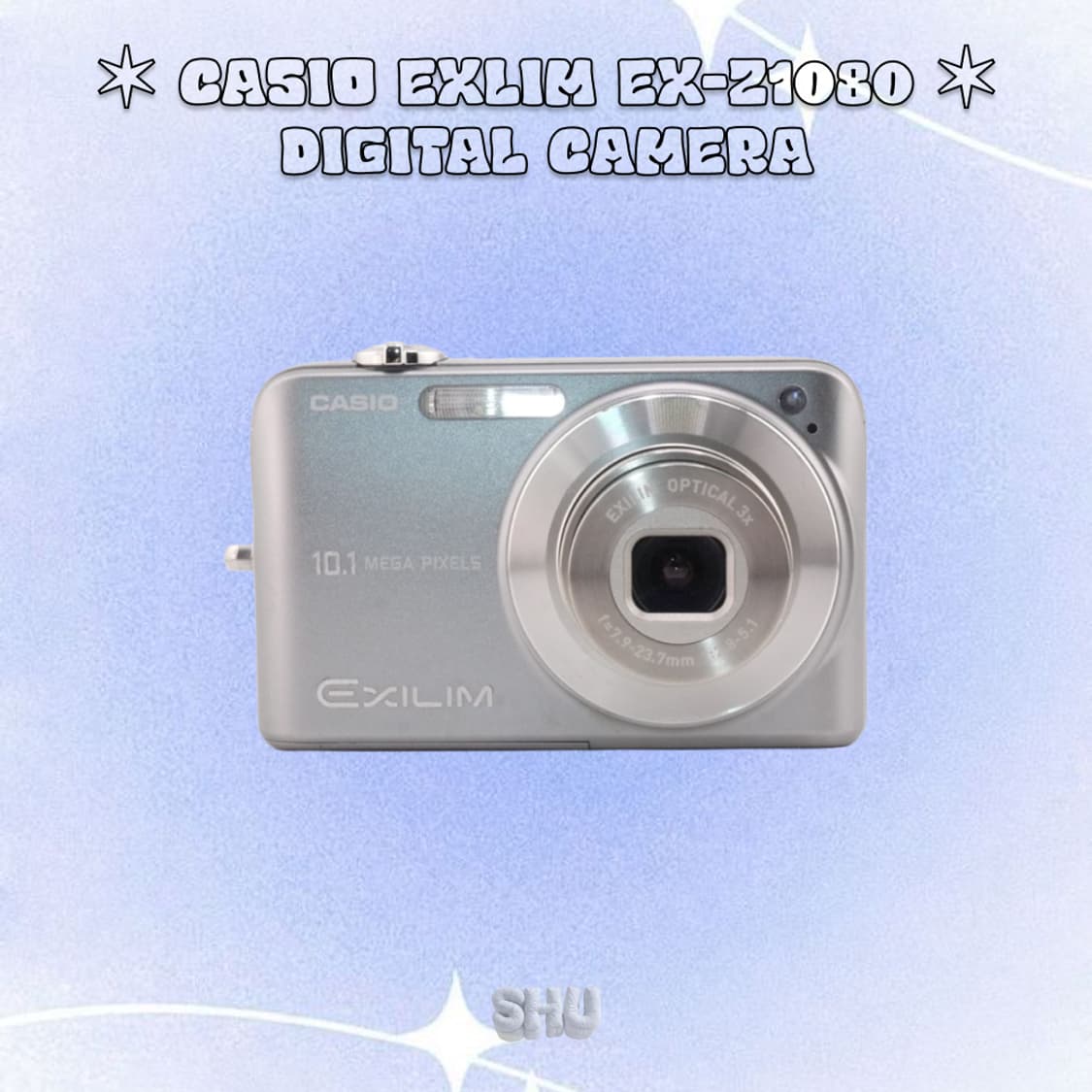 카시오 엑슬림 EX-Z1080 빈티지 디카 실버 상품이미지3