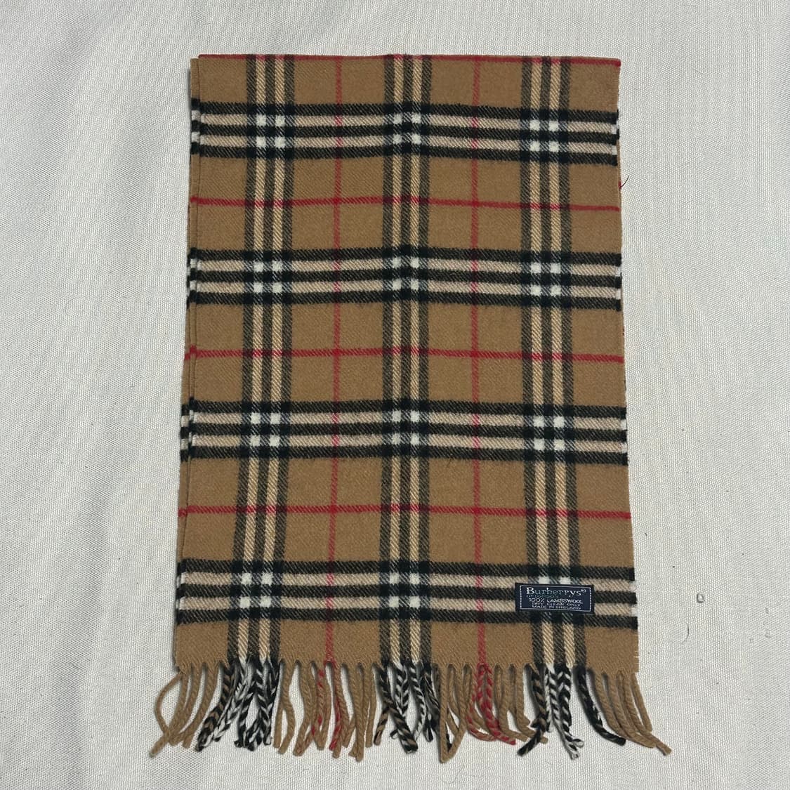 OS 버버리 노바체크 램스울 머플러 상품이미지2