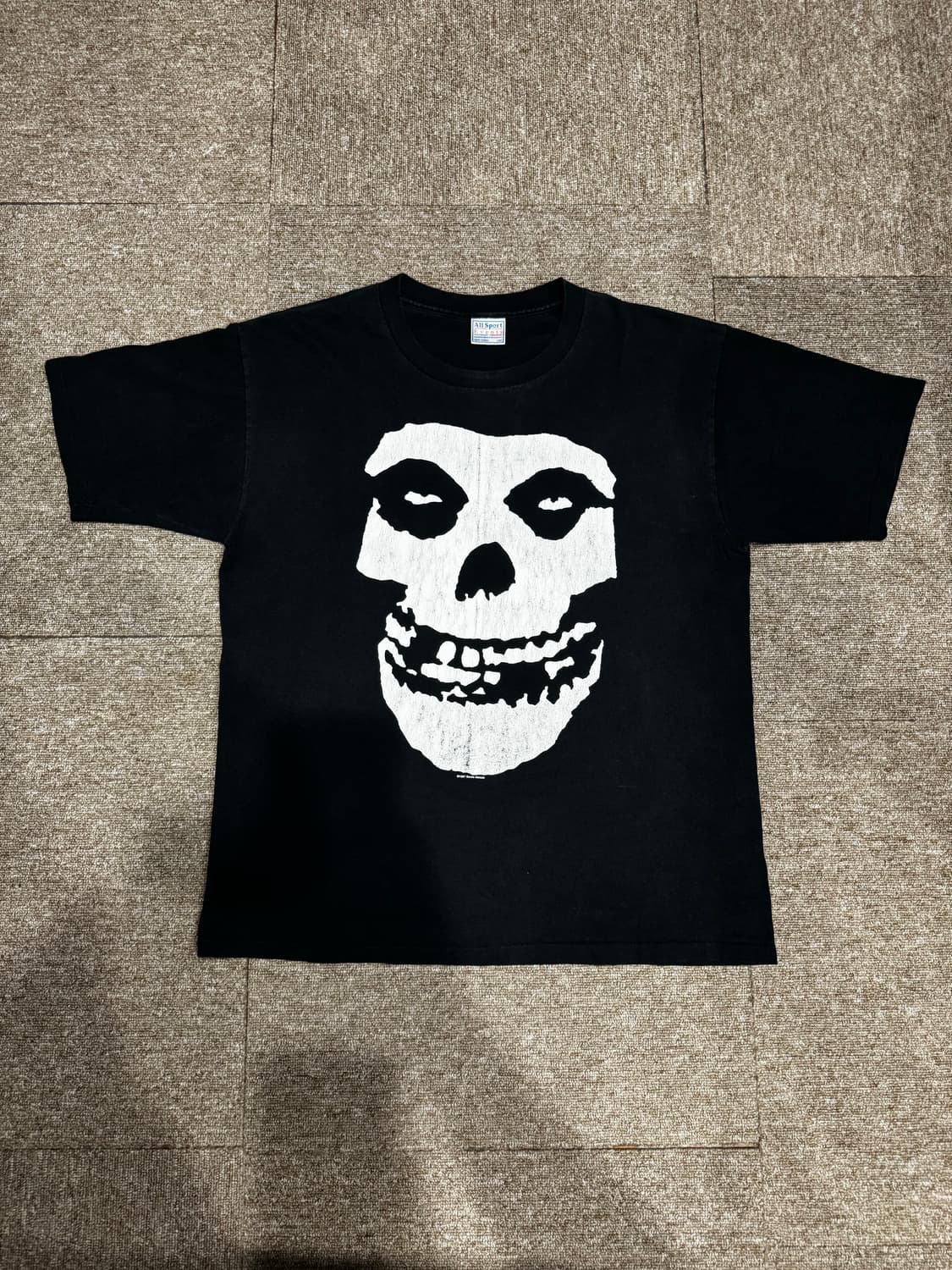 90s misfits ghost t shirt 미스핏츠 빈티지 밴드티 상품이미지1