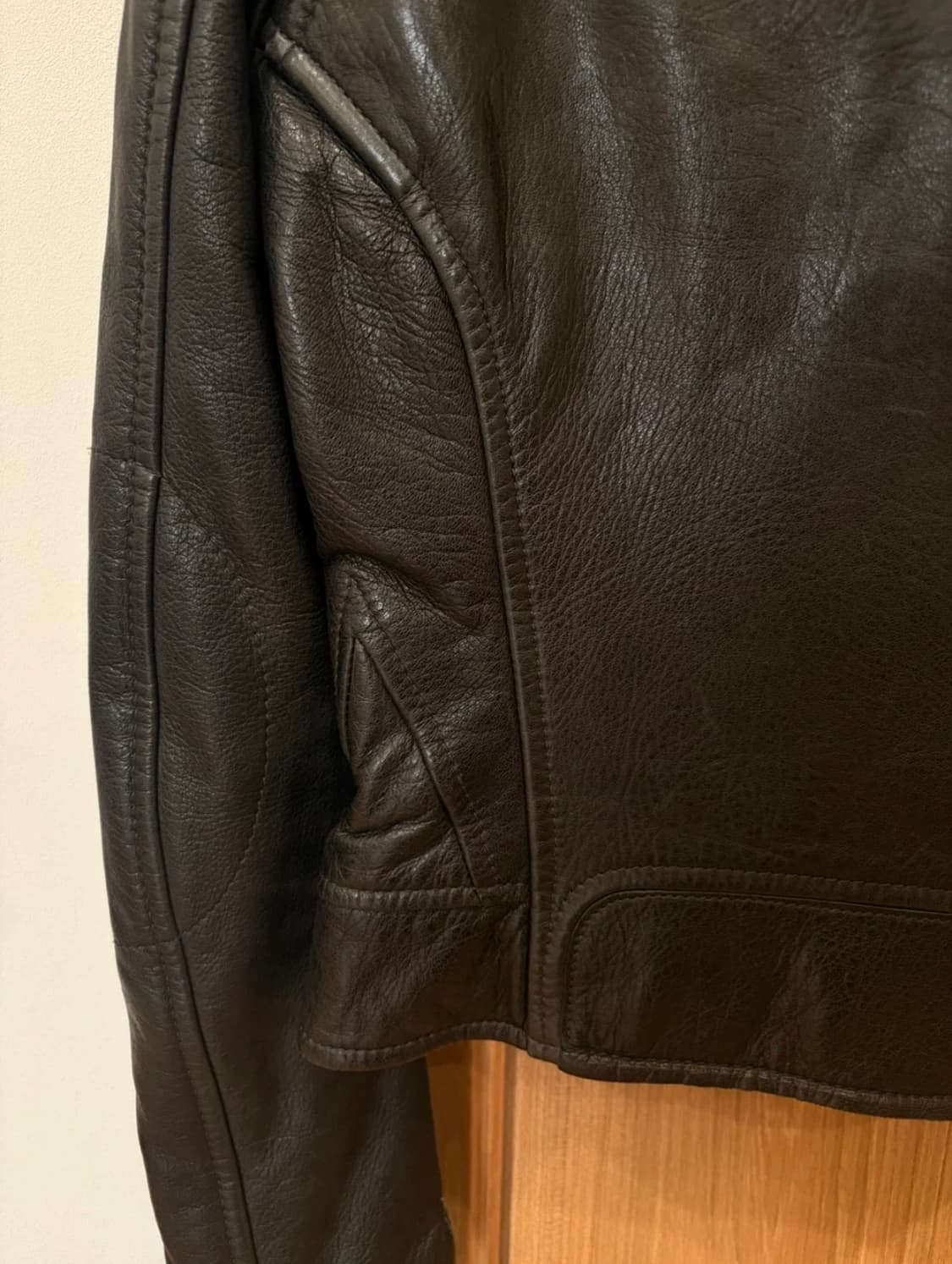 발렌시아가 램스킨레더 바이커 자켓 상품이미지6