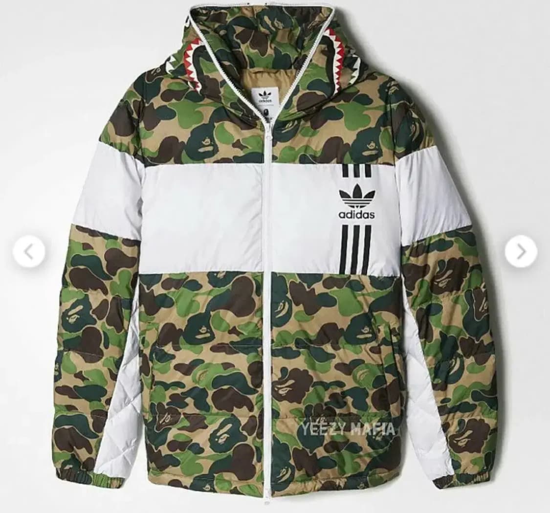 베이프 샤크패딩 한국사이즈 m 상품이미지1