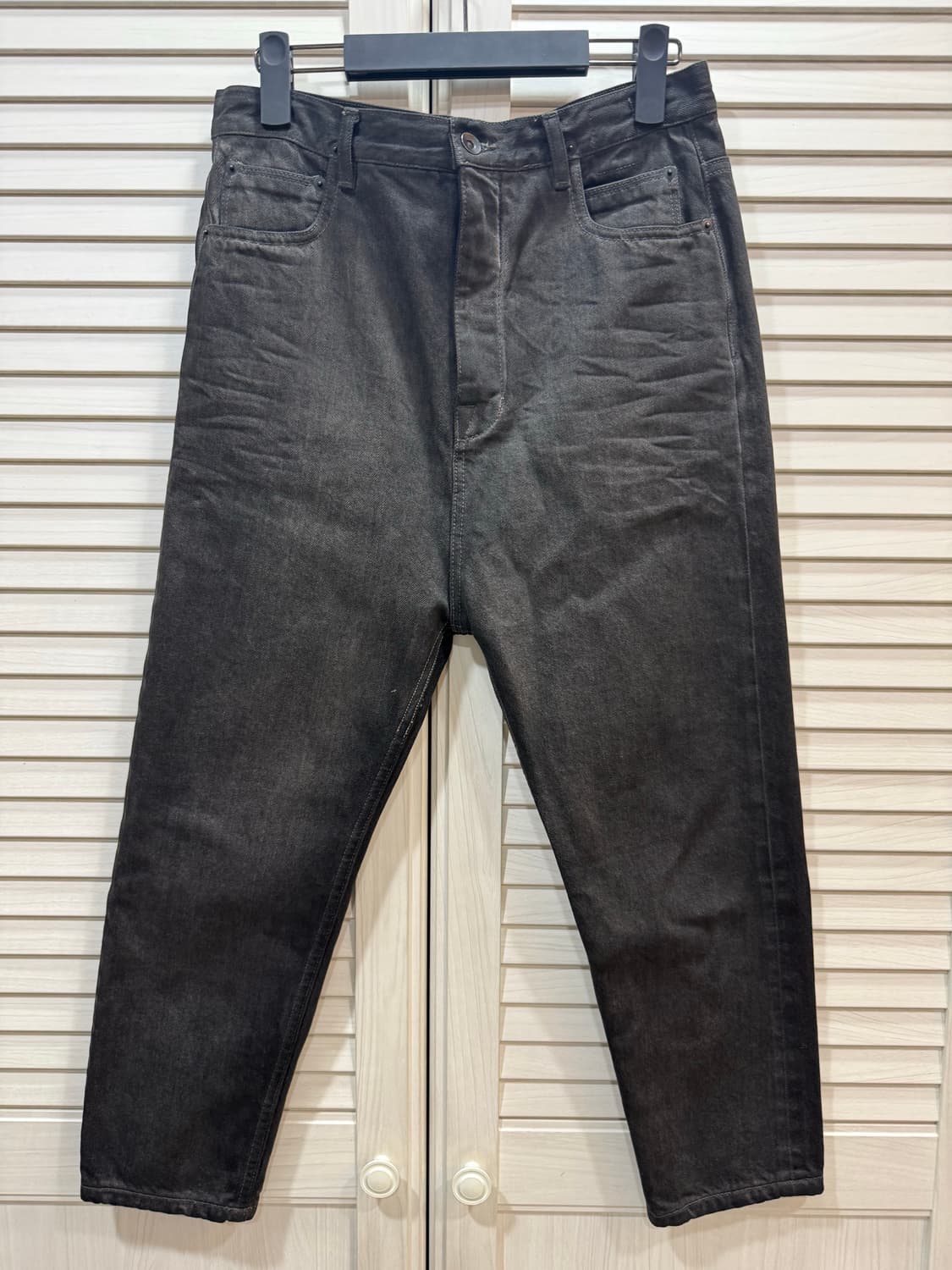 Rick Owens 릭 오웬스 다크쉐도우  블랙 데님 진 상품이미지1
