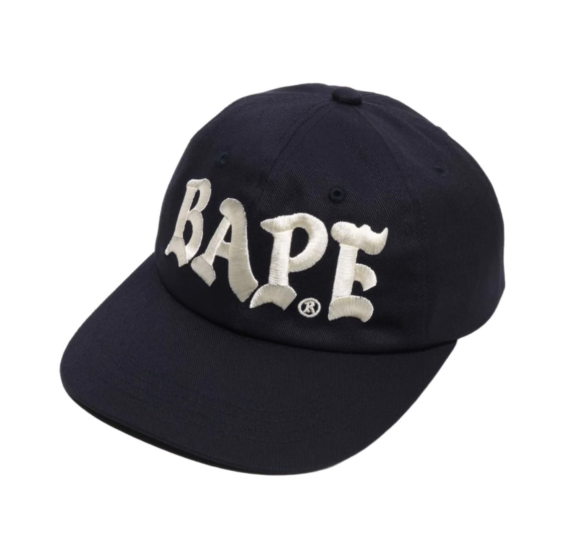 베이프 패널 캡 네이비 상품이미지1