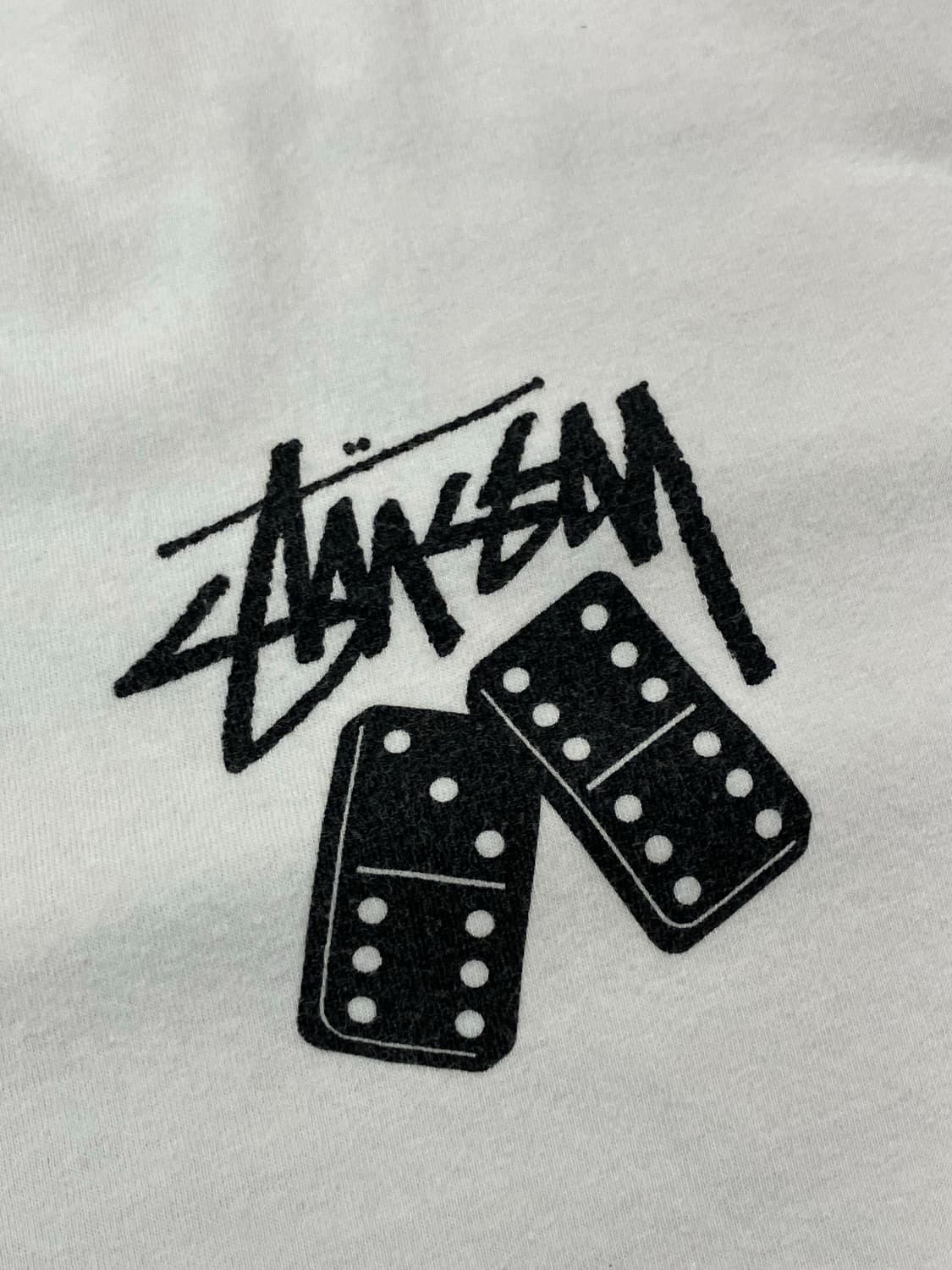 스투시 반팔 화이트 XL  #csz1525 상품이미지4