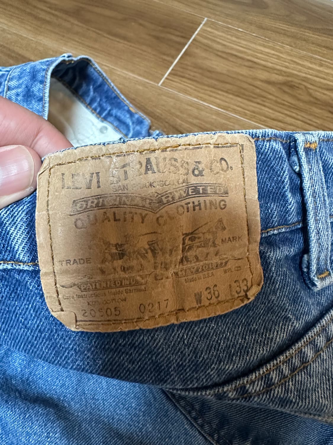 80s 미제 빈티지 리바이스 505 상품이미지6