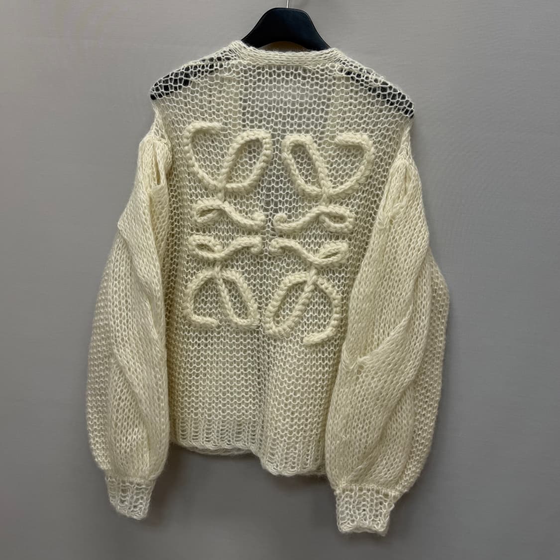 로에베 아나그램 로고 모헤어 블랜드 가디건 ( 여성 오버핏 ) 상품이미지5