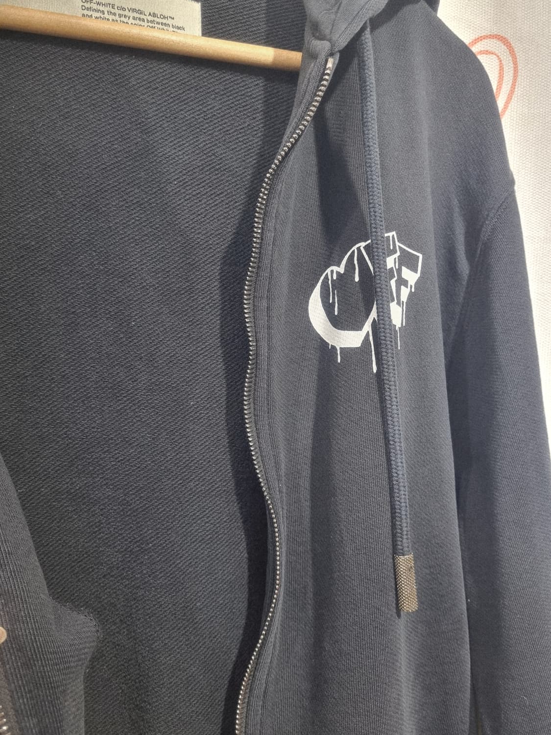 정품) 우영미 오버핏 마커스 후드집업  상품이미지5