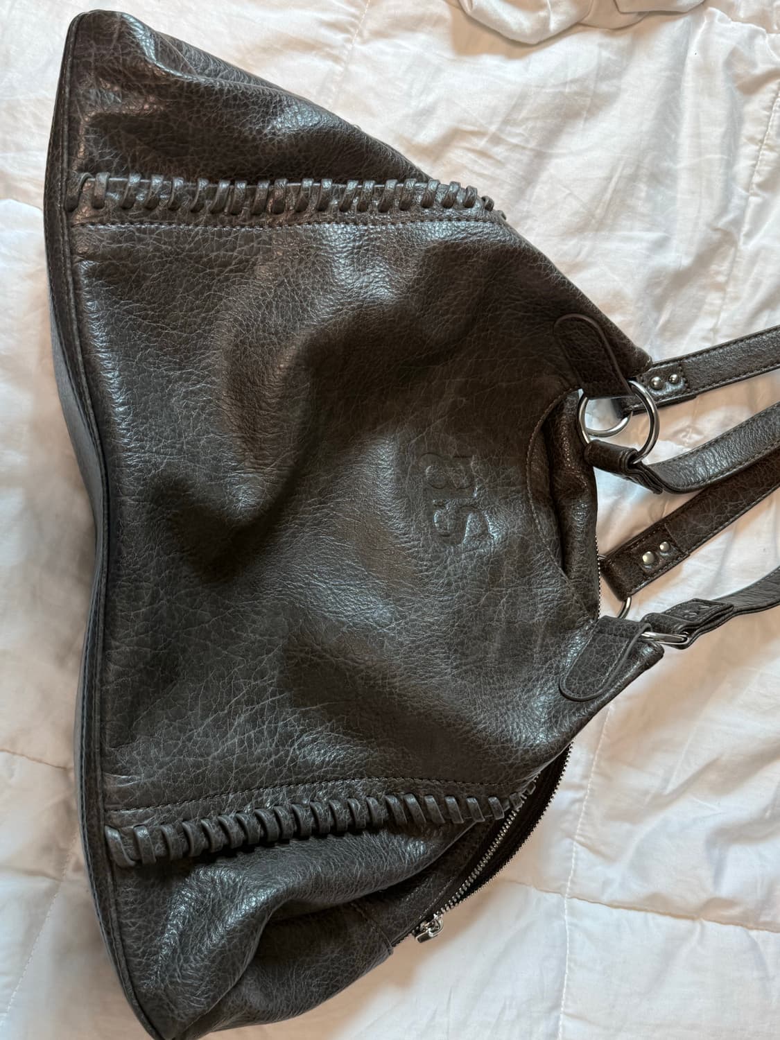 애즈온 보니타 빅백 브라운 상품이미지3